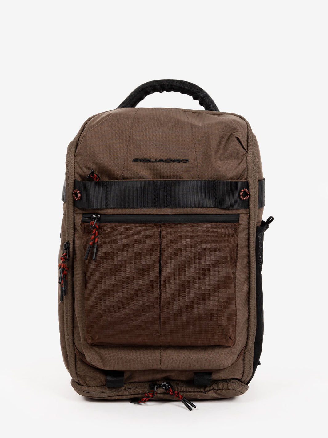 Dove grey 15'' laptop fabric backpack 