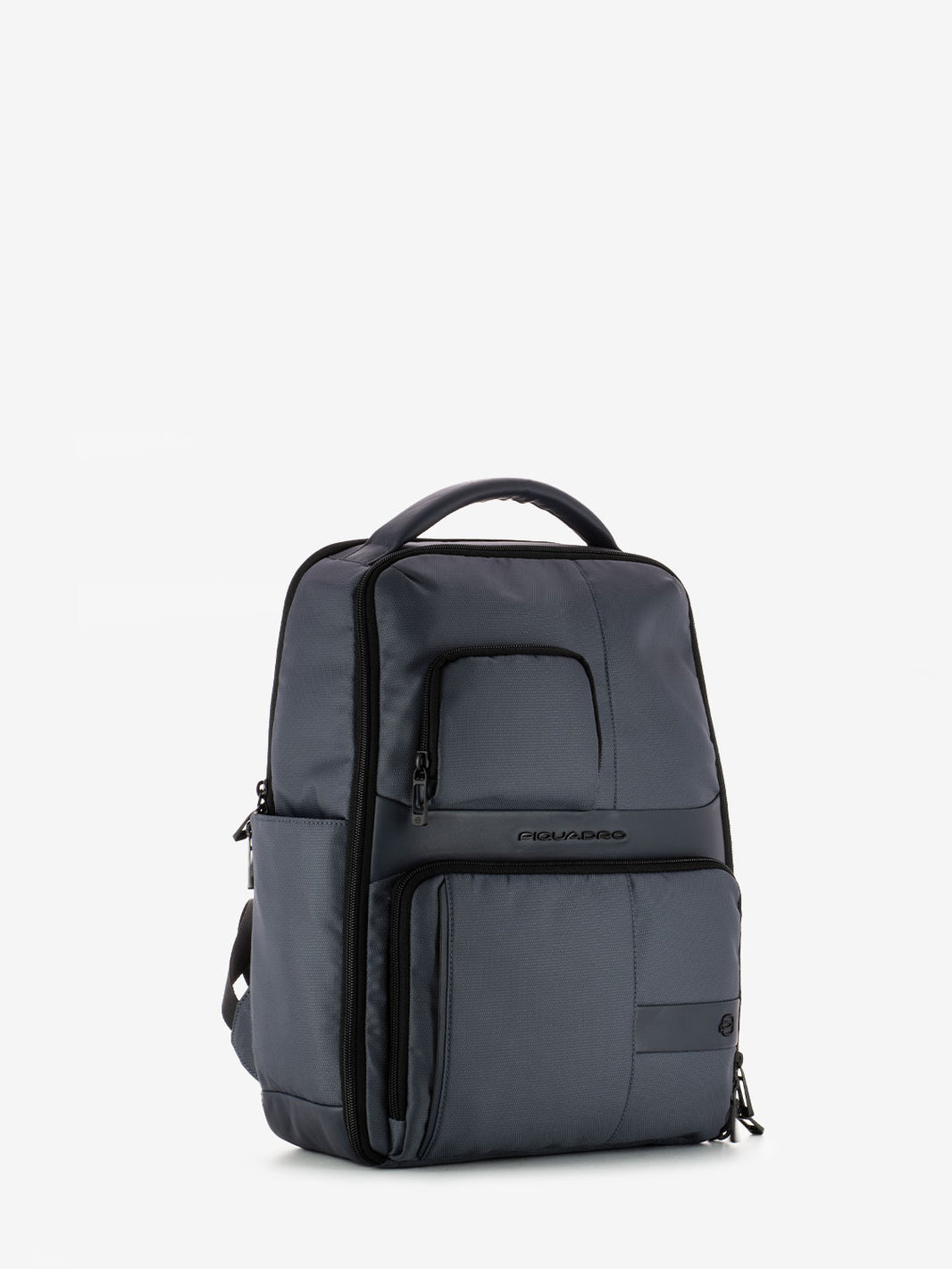 Laptop and iPad backpack with blue pockets 
