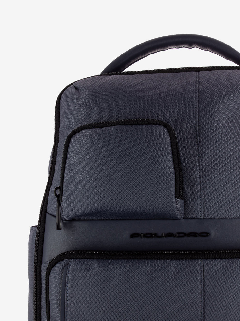 Laptop and iPad backpack with blue pockets 
