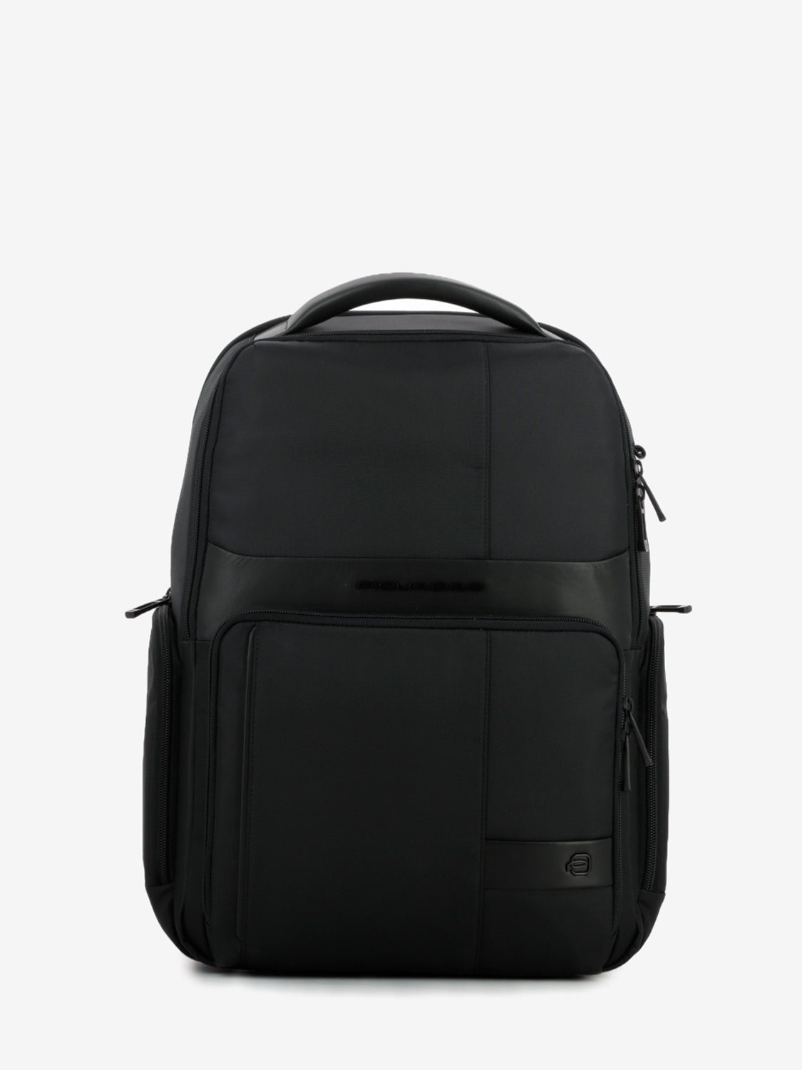 BACKPACK FOR 15.6" PC IN FABRIC AND LEATHER BLACK CA6239W129_N