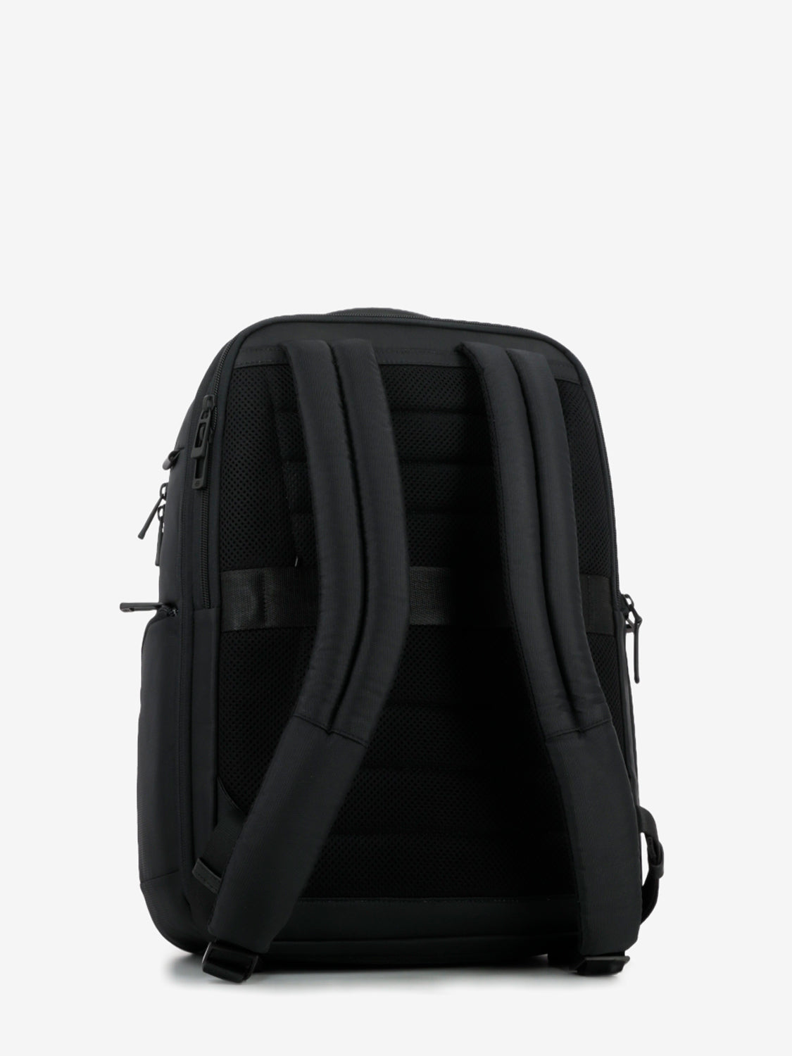 BACKPACK FOR 15.6" PC IN FABRIC AND LEATHER BLACK CA6239W129_N