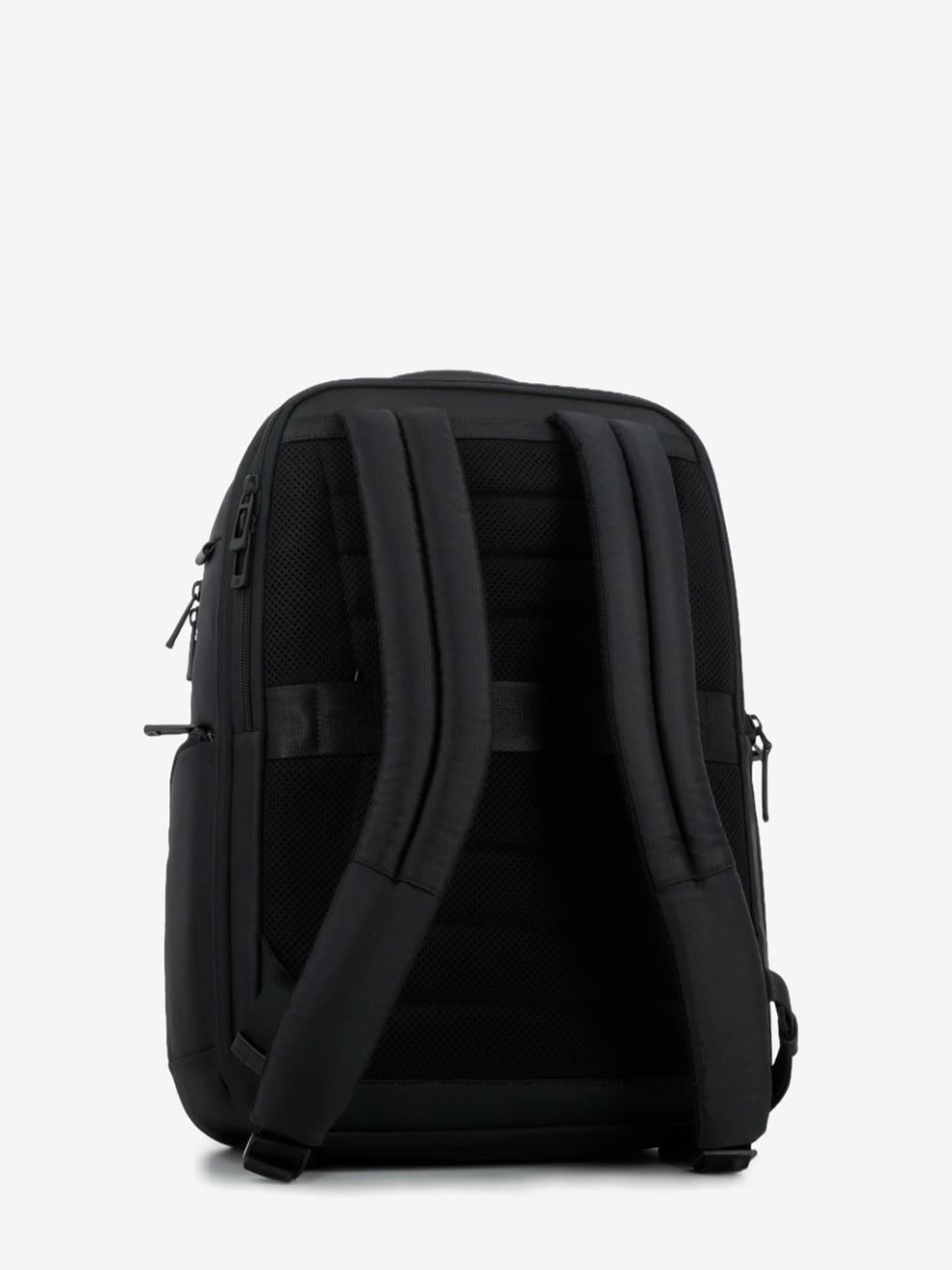 BACKPACK FOR 15.6" PC IN FABRIC AND LEATHER BLACK CA6239W129_N