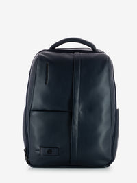 Laptop and iPad backpack with blue pocket 