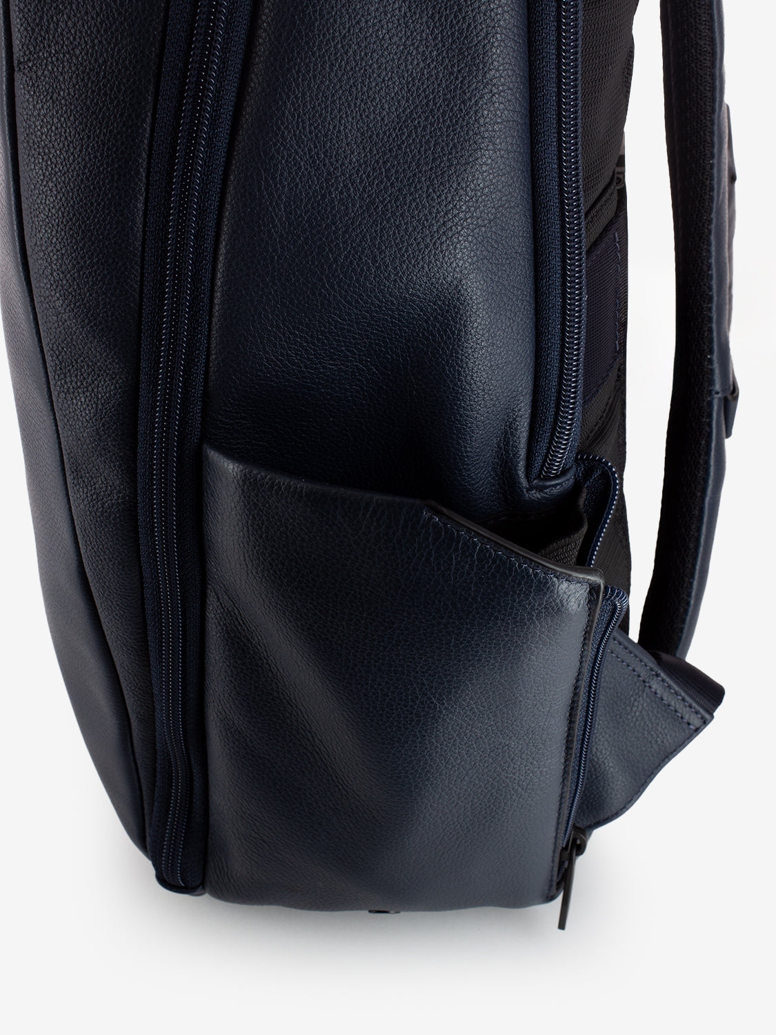 Laptop and iPad backpack with blue pocket 