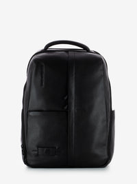 Black laptop and iPad backpack with pocket 
