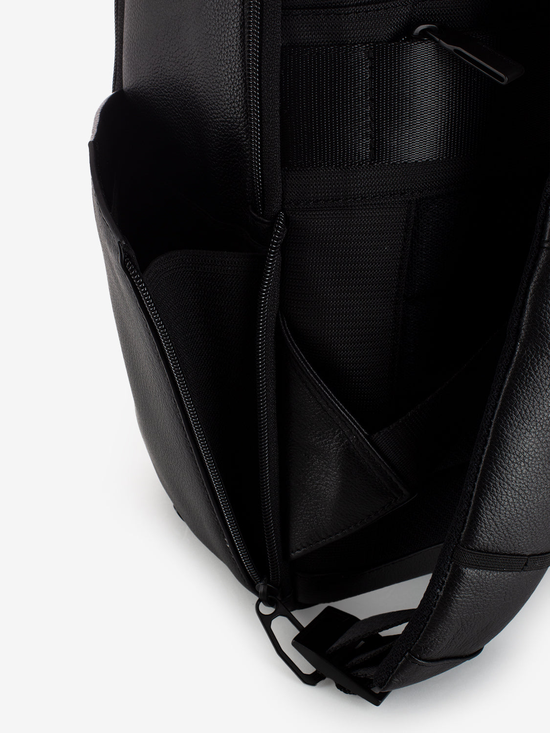 Black laptop and iPad backpack with pocket 