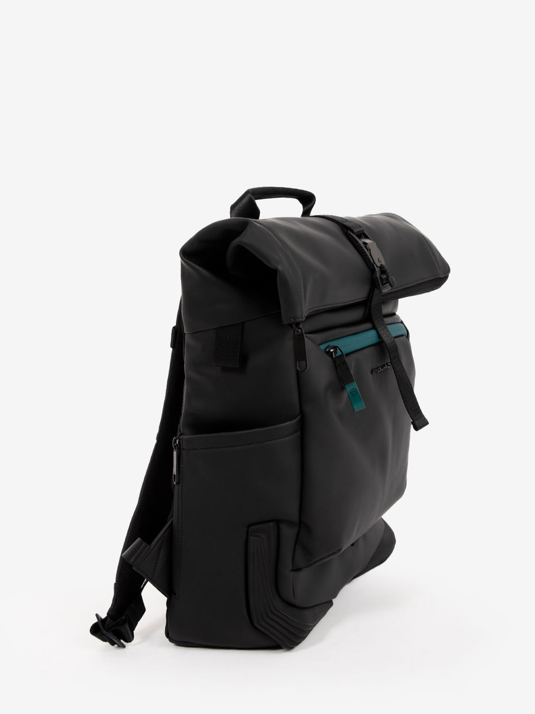 Zaino roll-top per pc e ipad nero