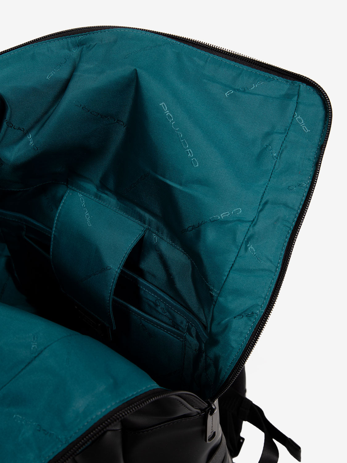 Zaino roll-top per pc e ipad nero