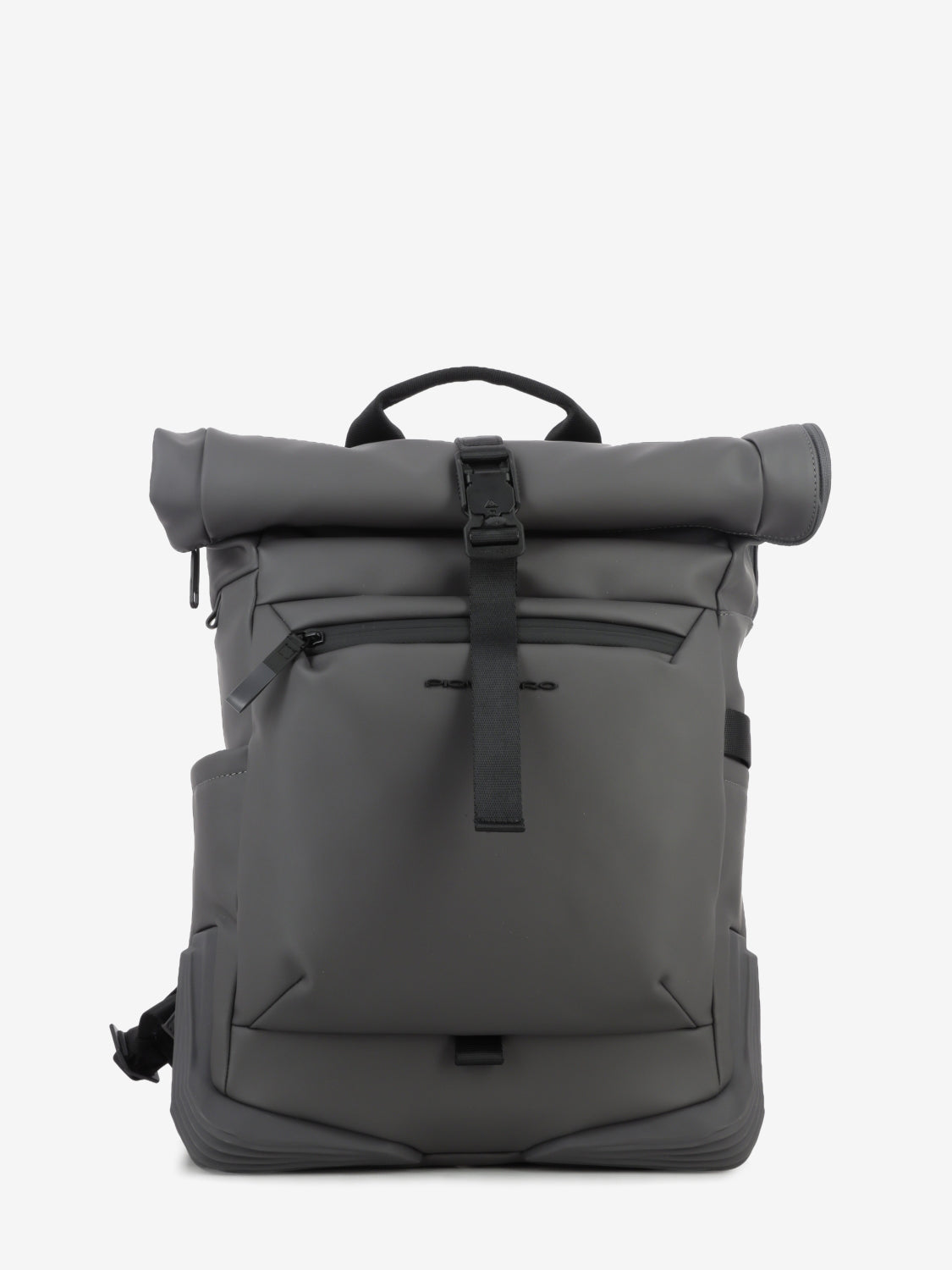 Green roll-top backpack for PC and IPAD®