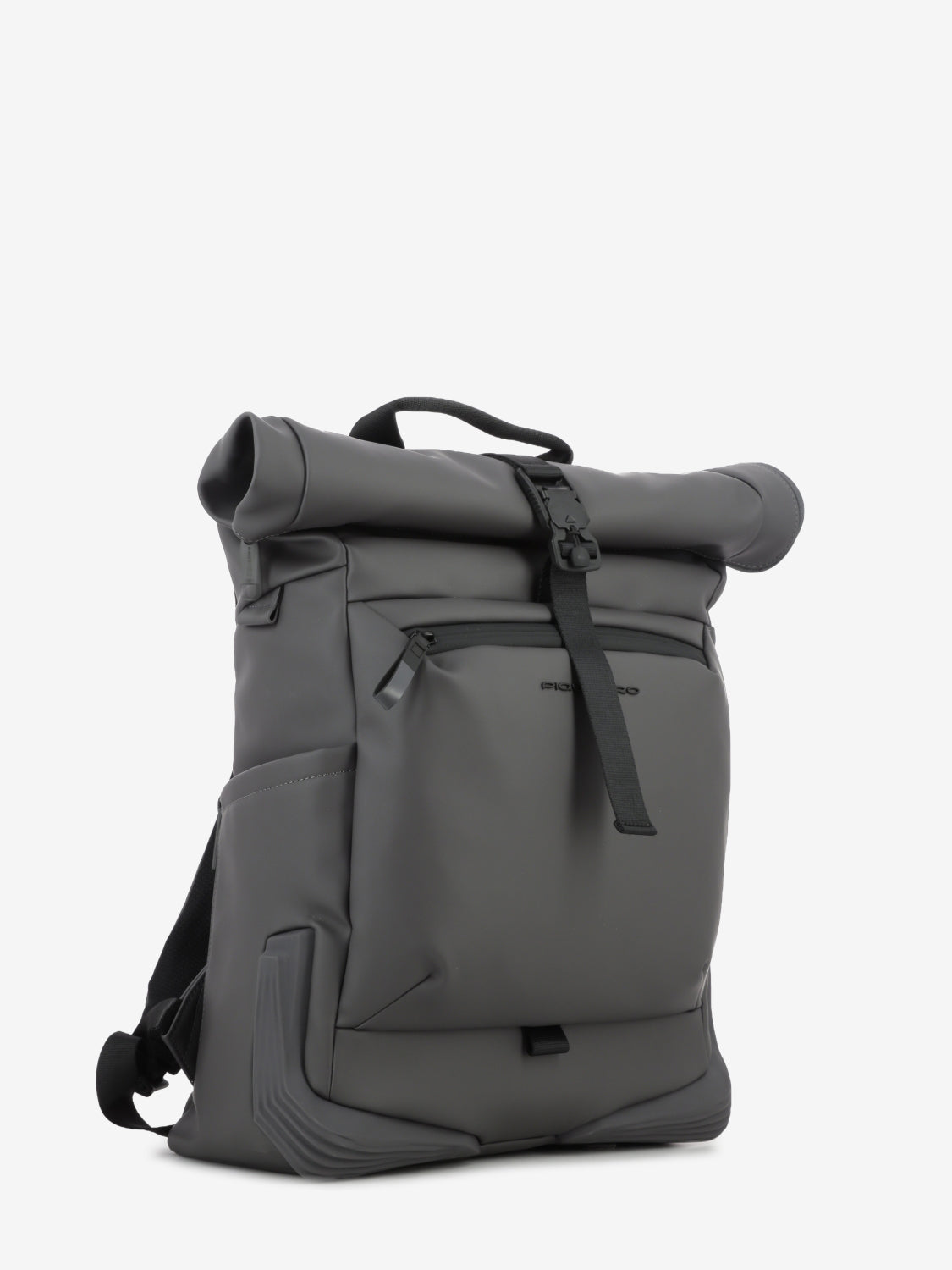 Green roll-top backpack for PC and IPAD®