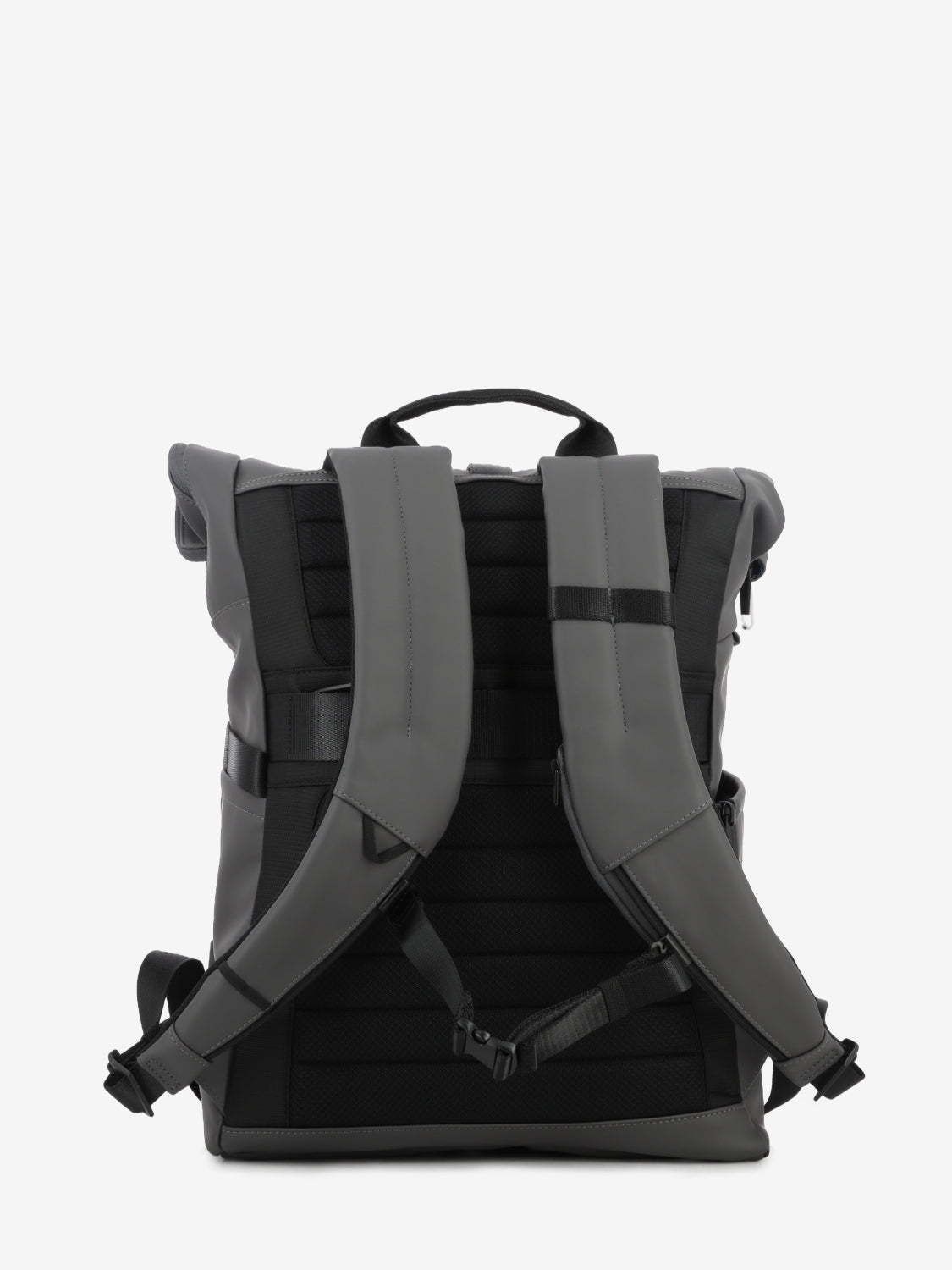 Green roll-top backpack for PC and IPAD®