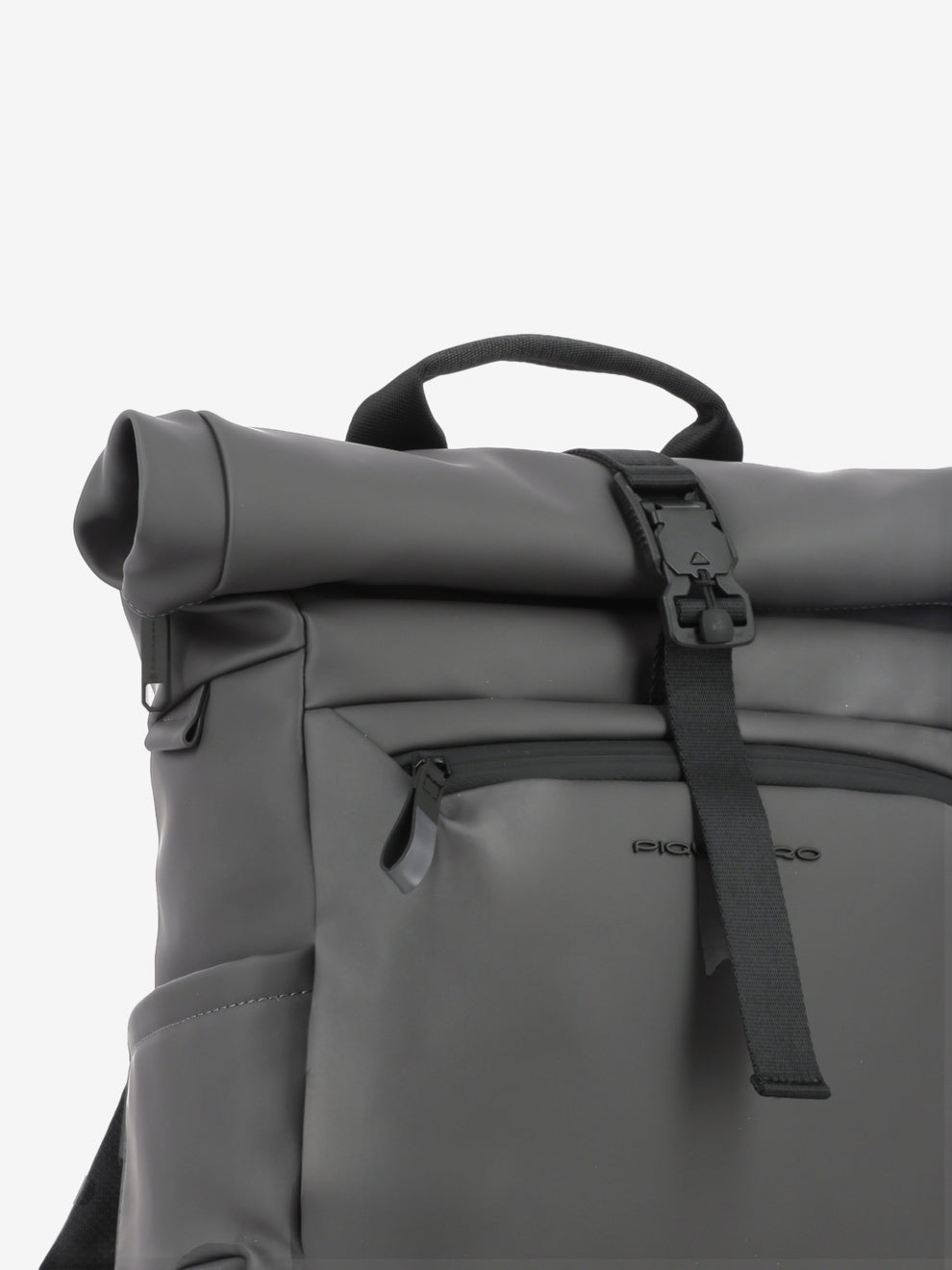 Green roll-top backpack for PC and IPAD®