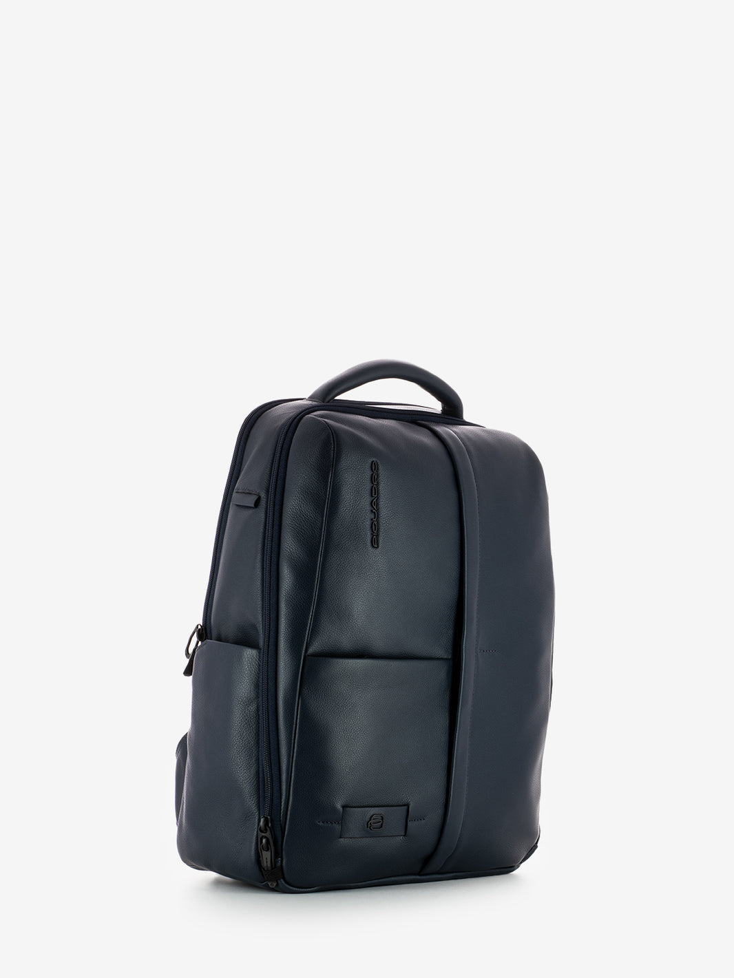 S backpack for laptop and iPad with blue pocket 