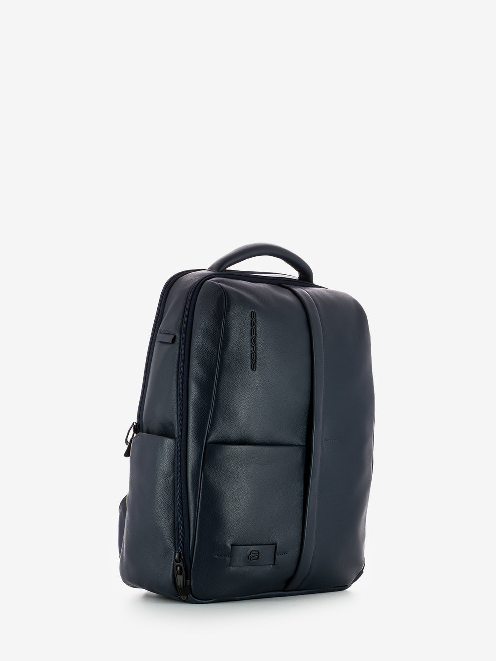 S backpack for laptop and iPad with blue pocket 