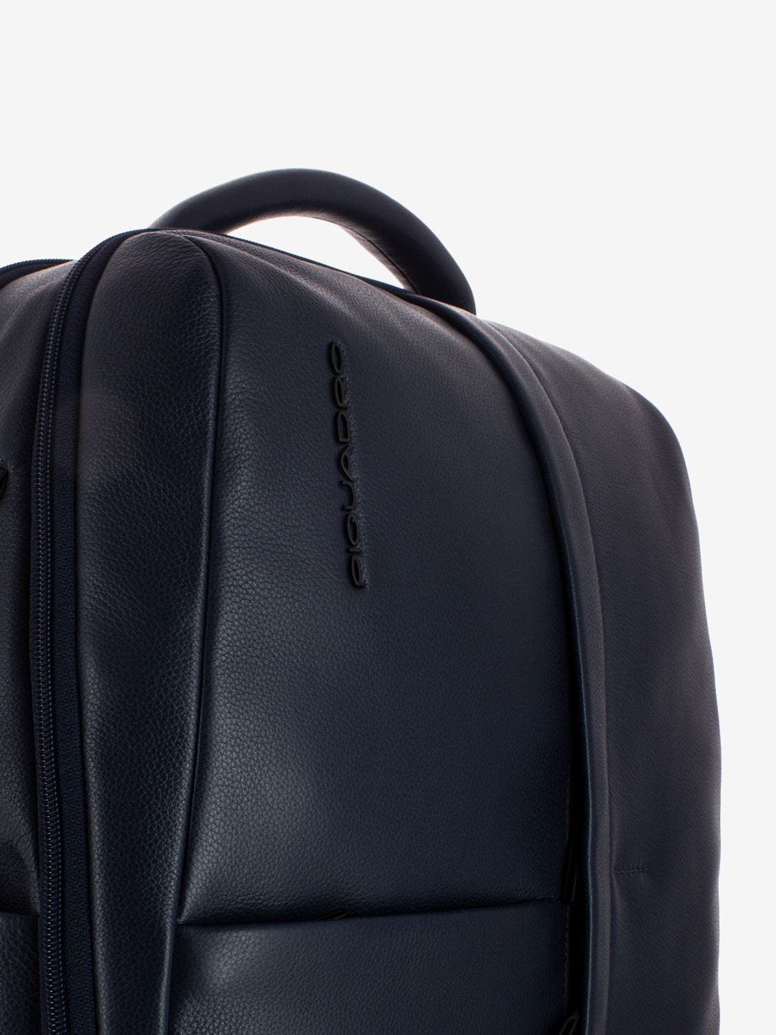 S backpack for laptop and iPad with blue pocket 