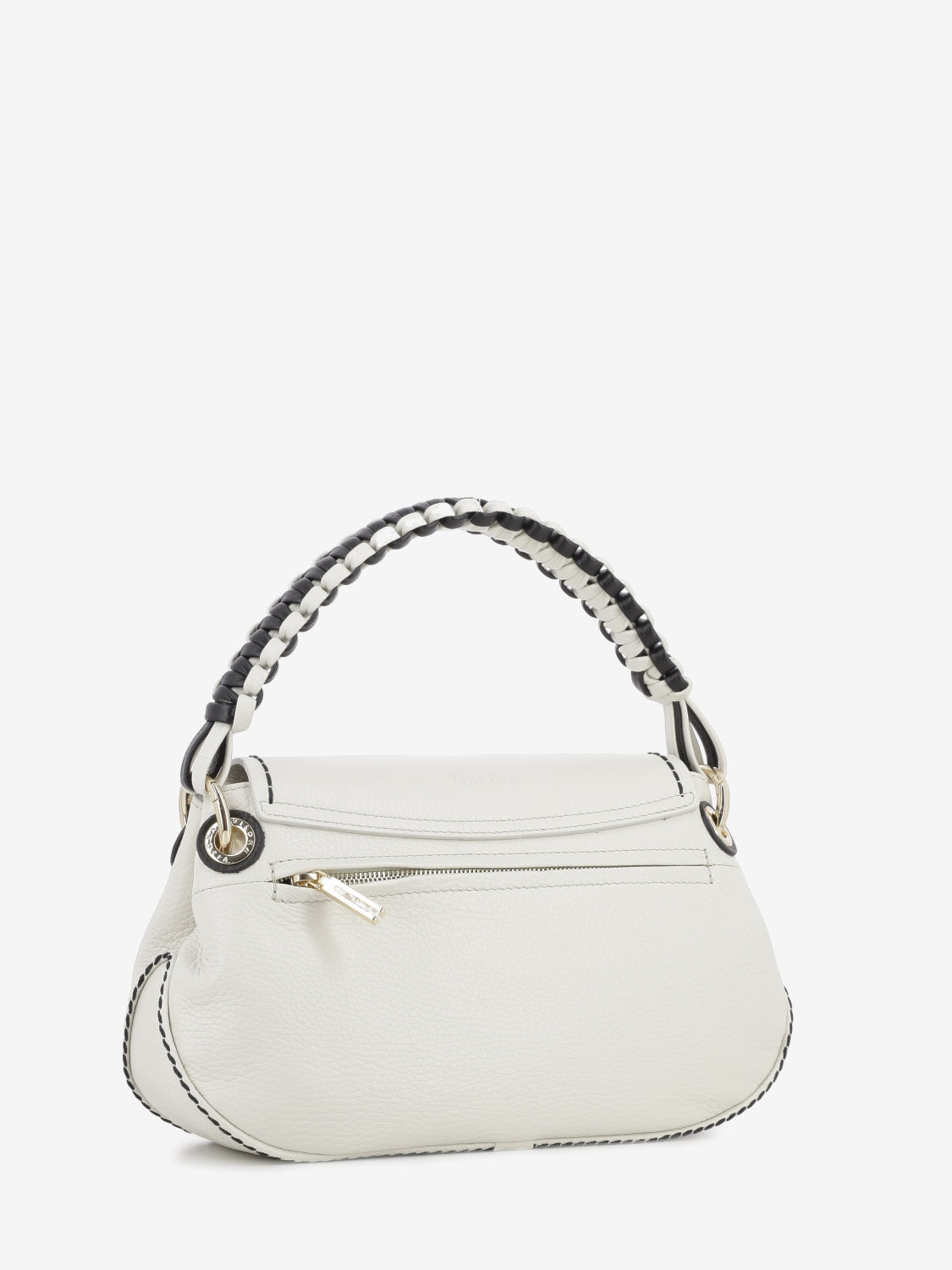 Borsa California a mano latte / nero