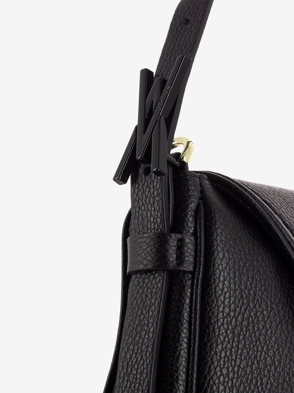 Borsa California con patta nera