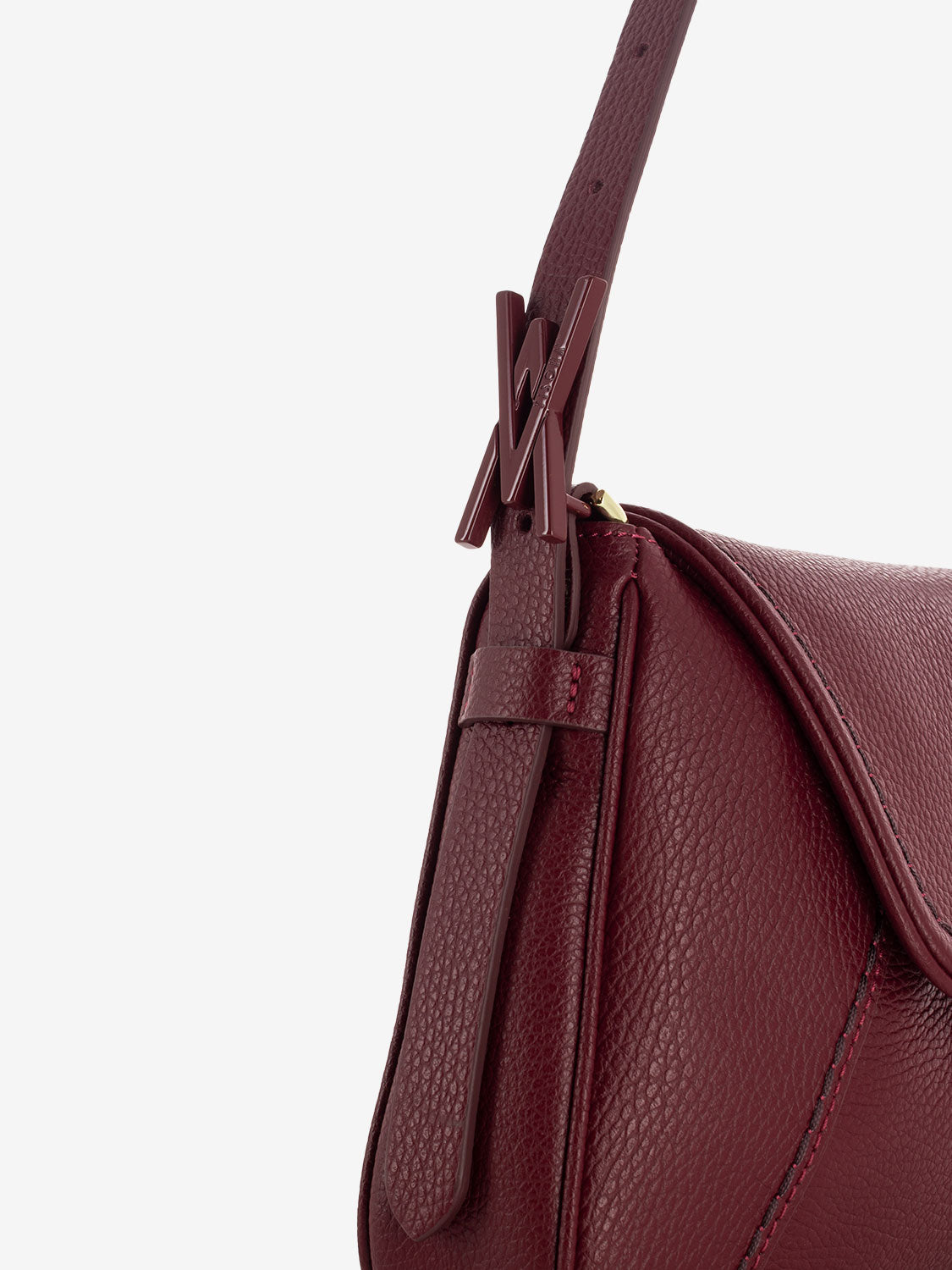 Borsa California con patta vino