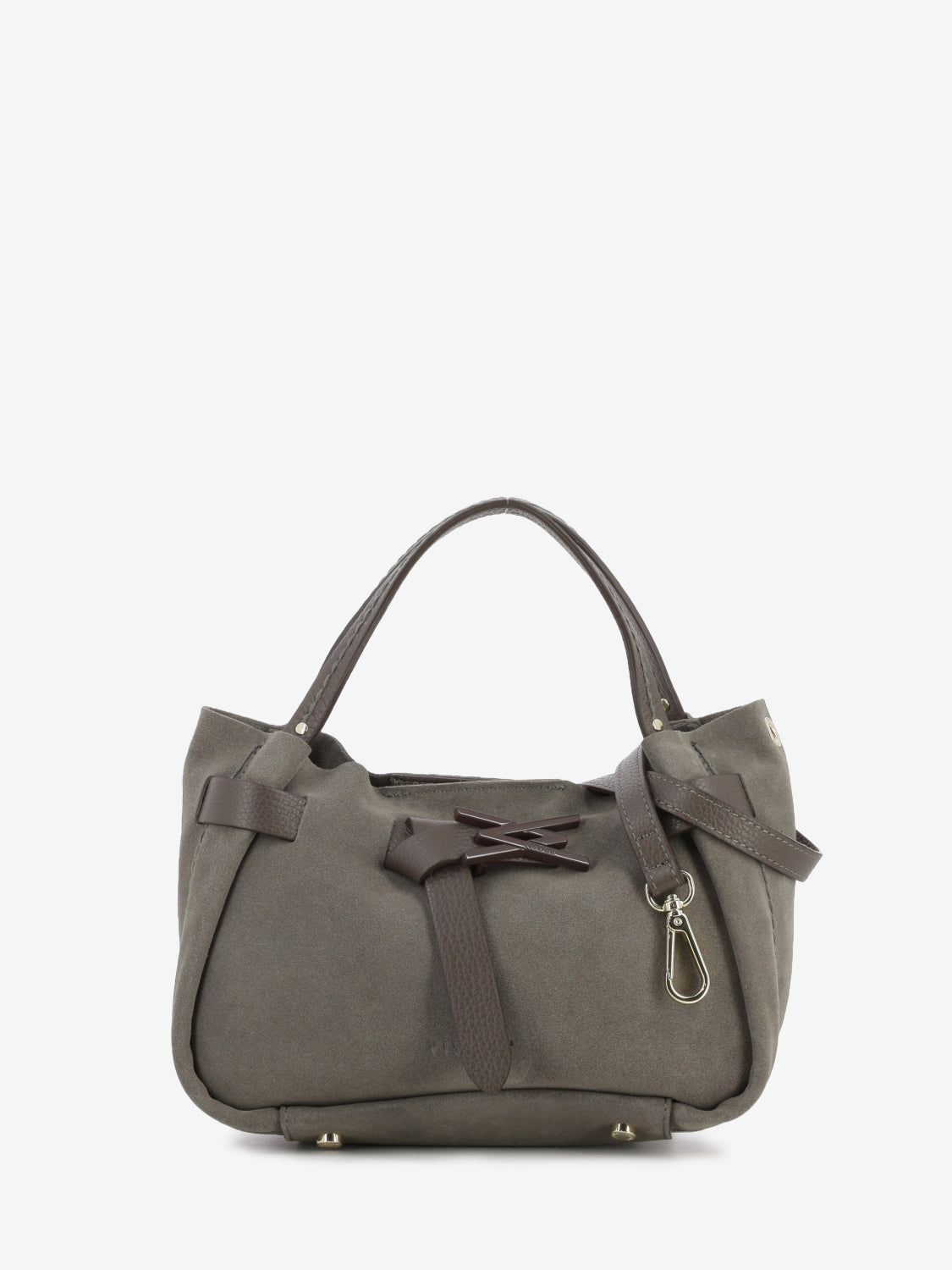 Borsa City in camoscio almond