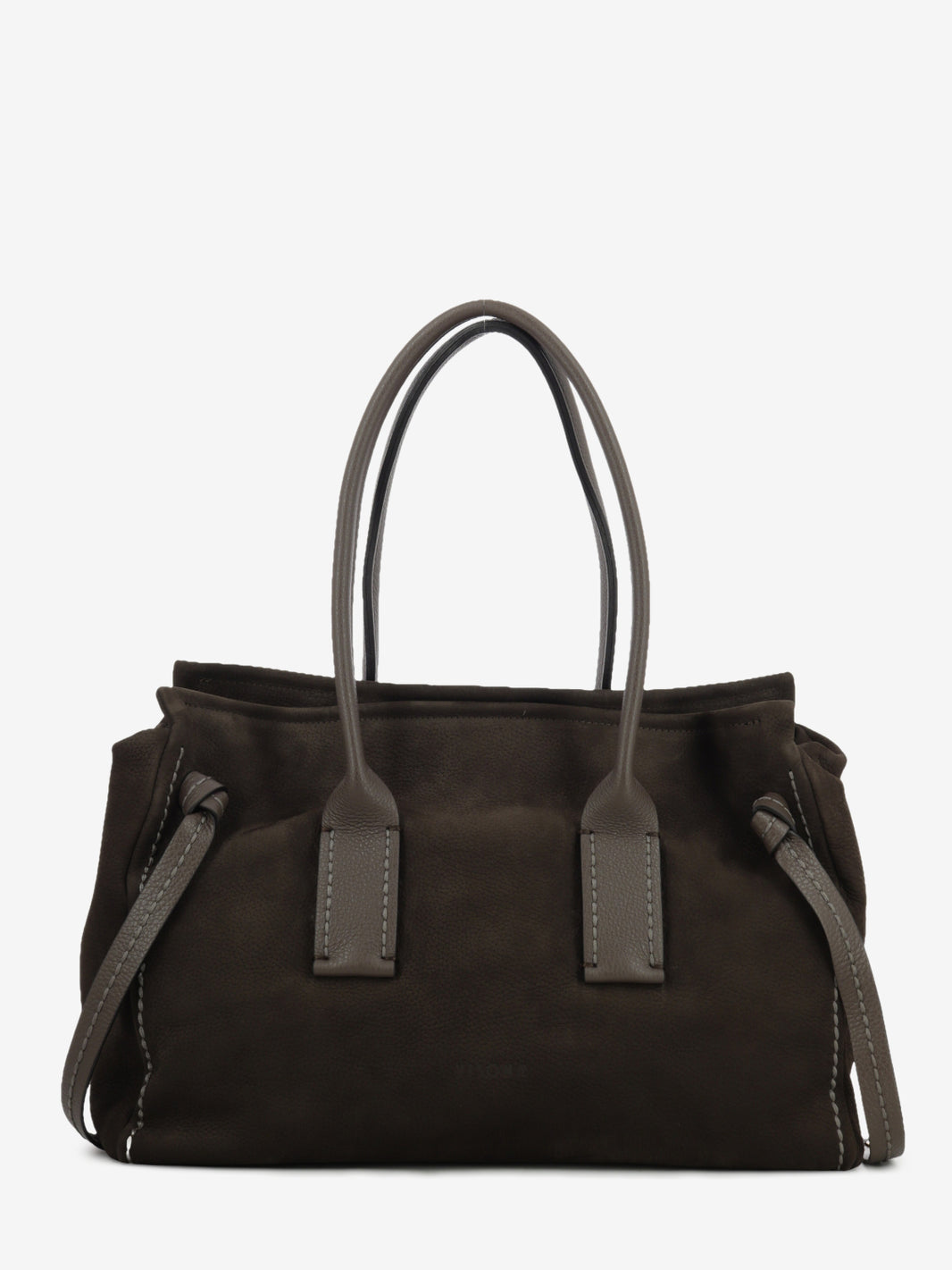 Cortina dark brown nubuck bag