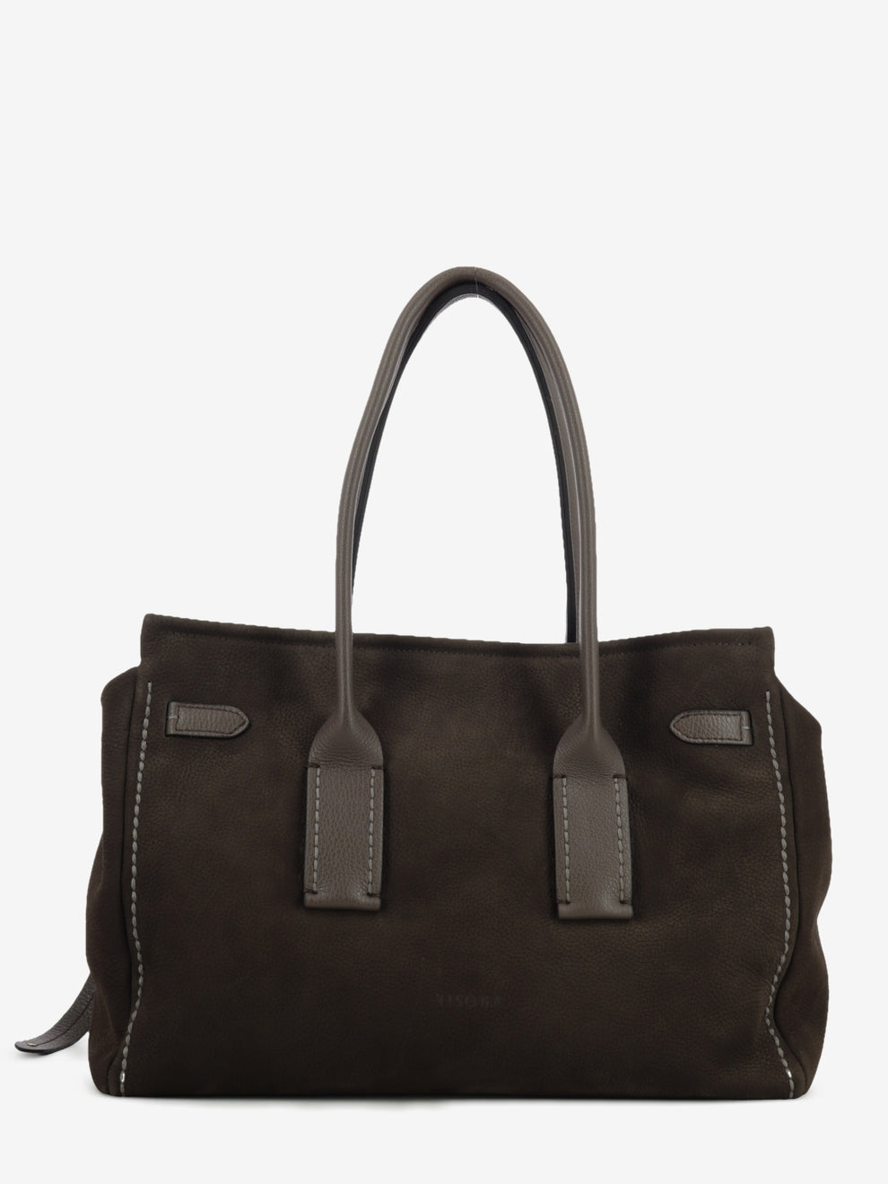 Borsa Cortina nabuk testa di moro