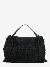 Borsa Diletta con frange nera