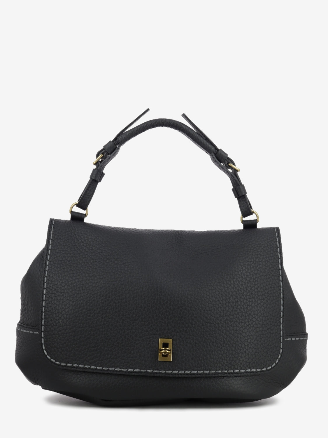 Borsa in pelle Felicita Queen nera