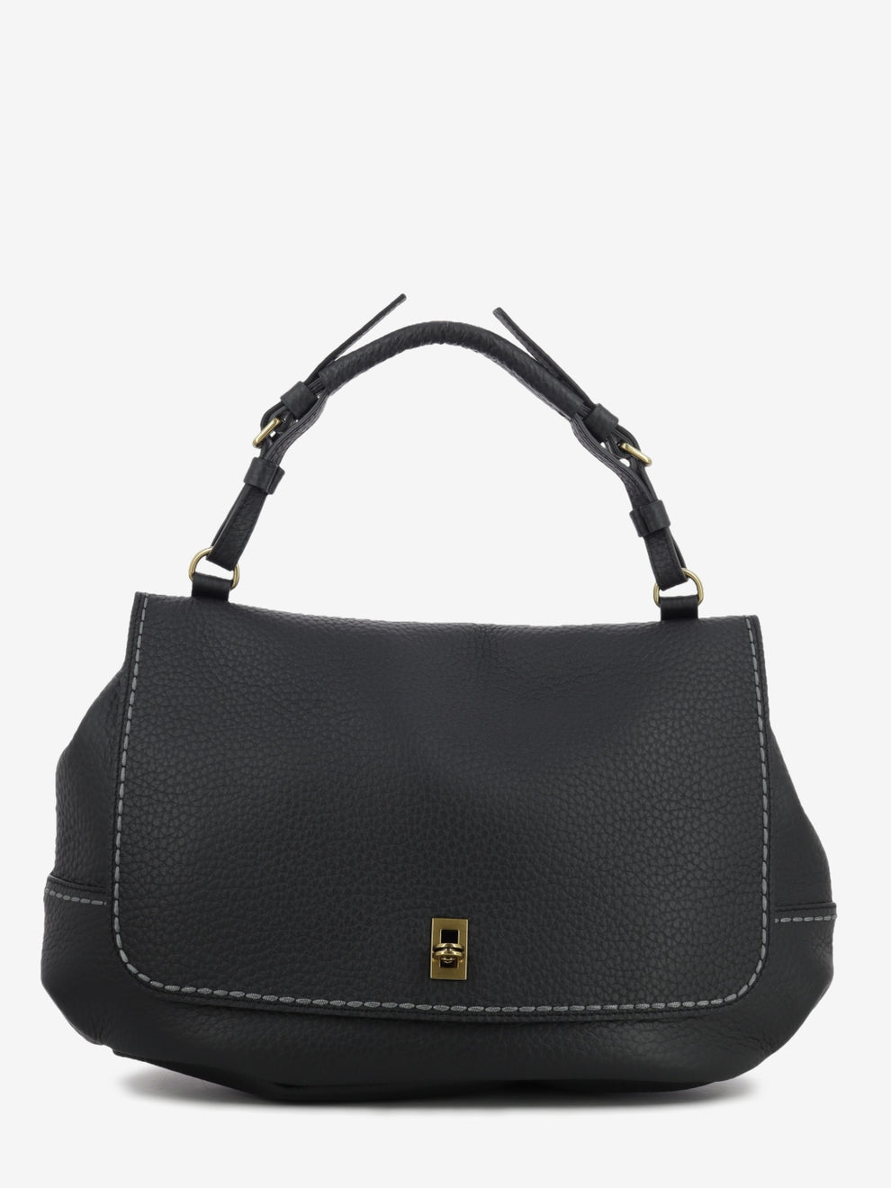 Borsa in pelle Felicita Queen nera