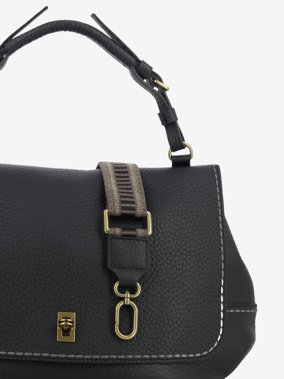 Borsa in pelle Felicita Queen nera