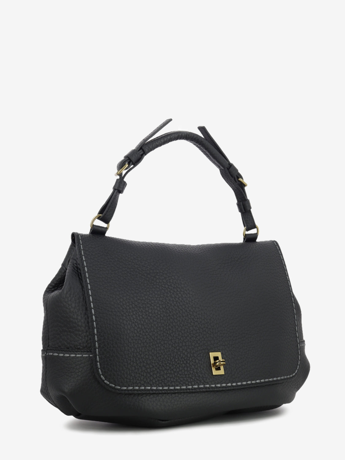 Borsa in pelle Felicita Queen nera