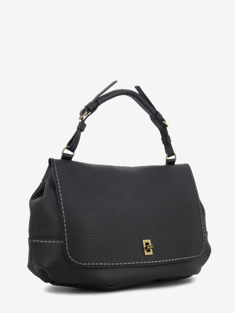 Borsa in pelle Felicita Queen nera