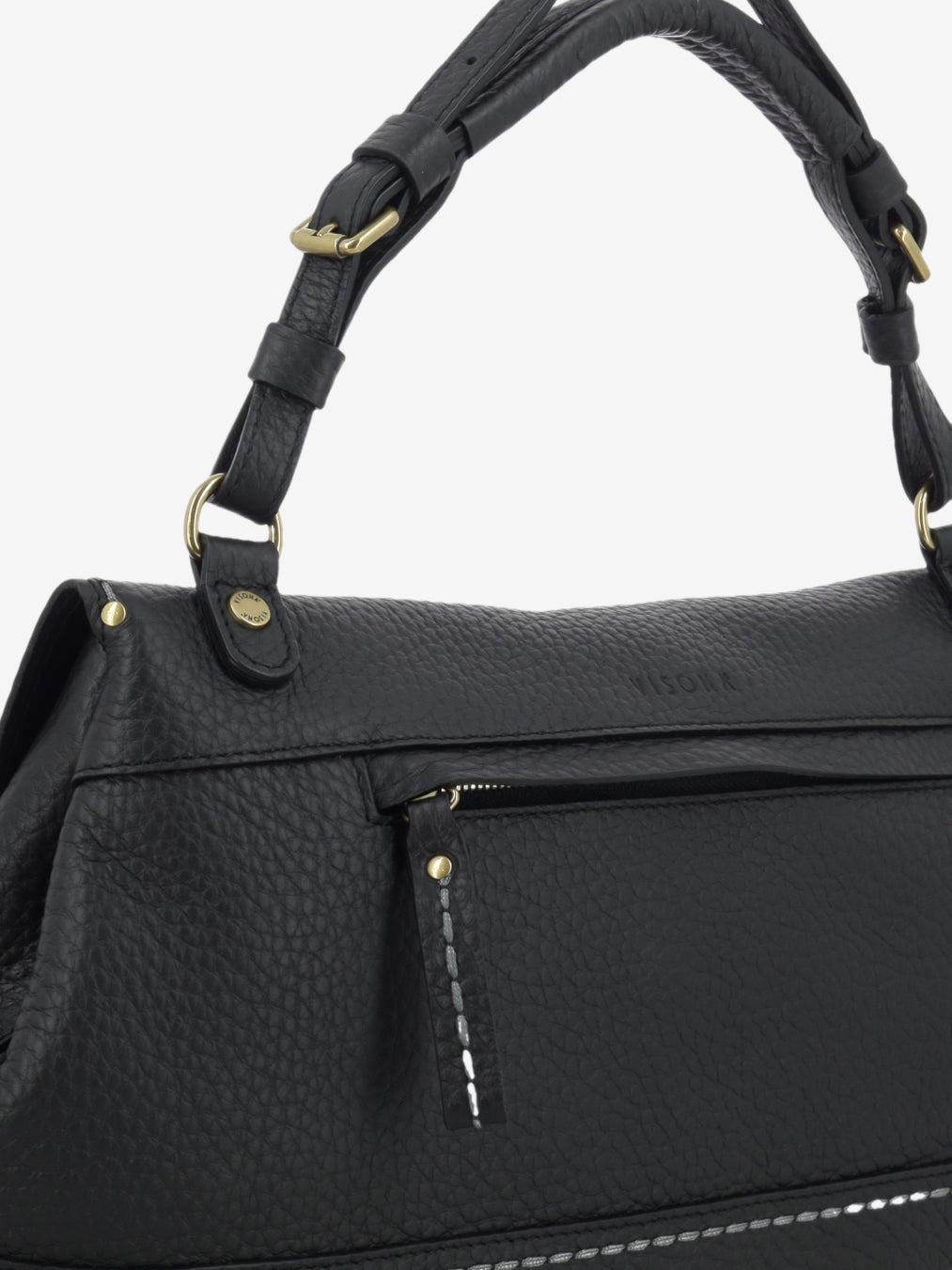 Borsa in pelle Felicita Queen nera