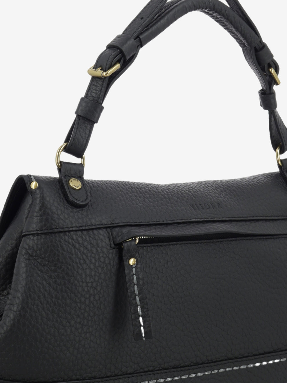 Borsa in pelle Felicita Queen nera
