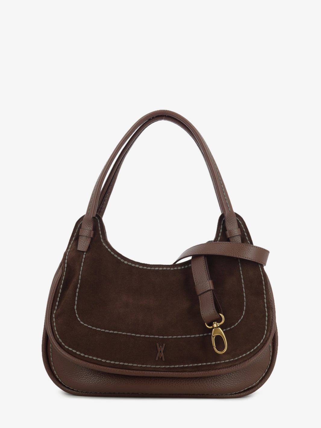 Borsa Luna in camoscio chocolate