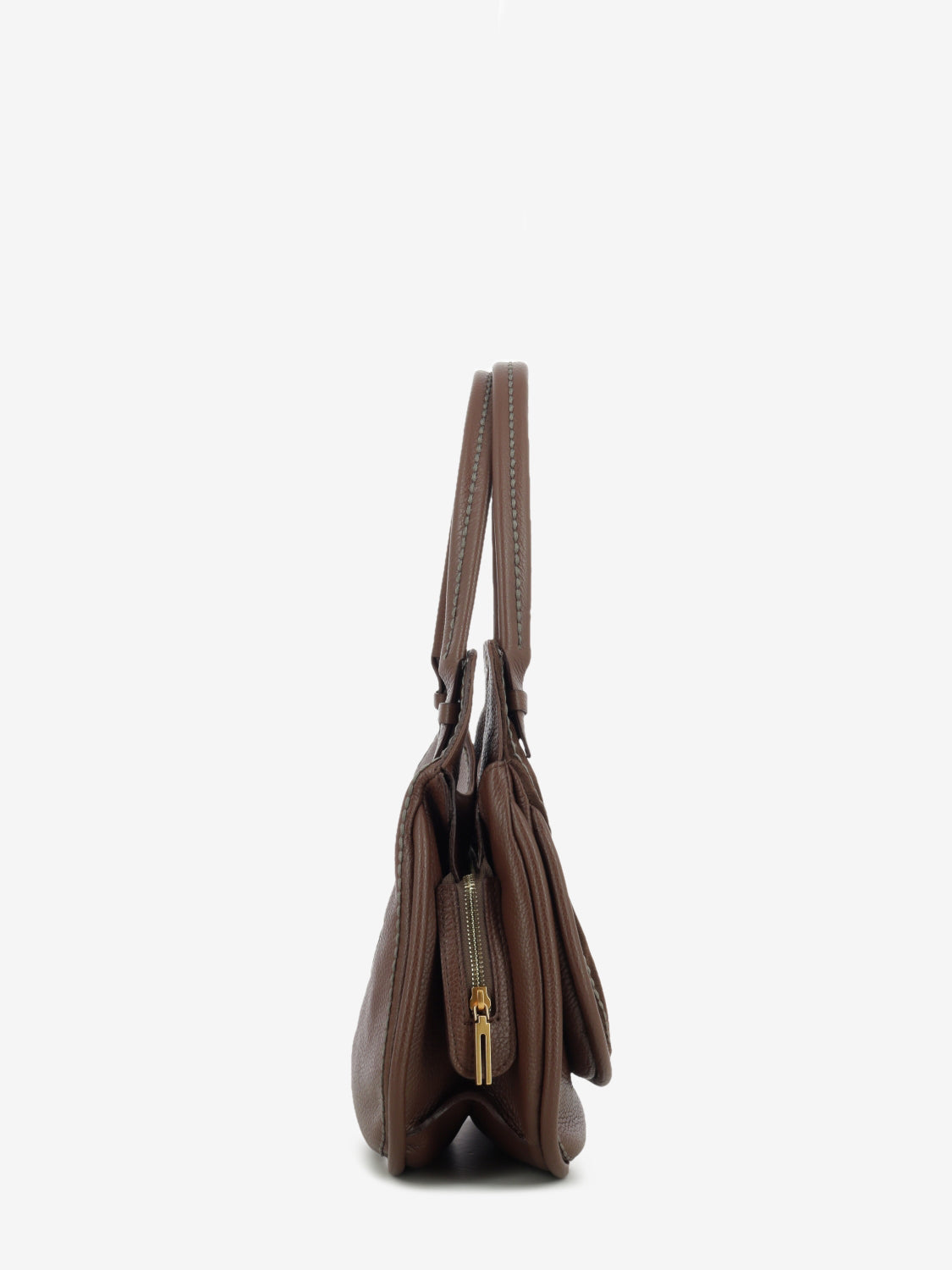 Borsa Luna in camoscio chocolate