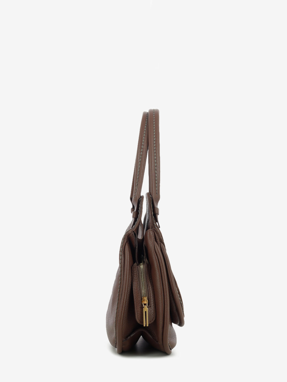 Borsa Luna in camoscio chocolate