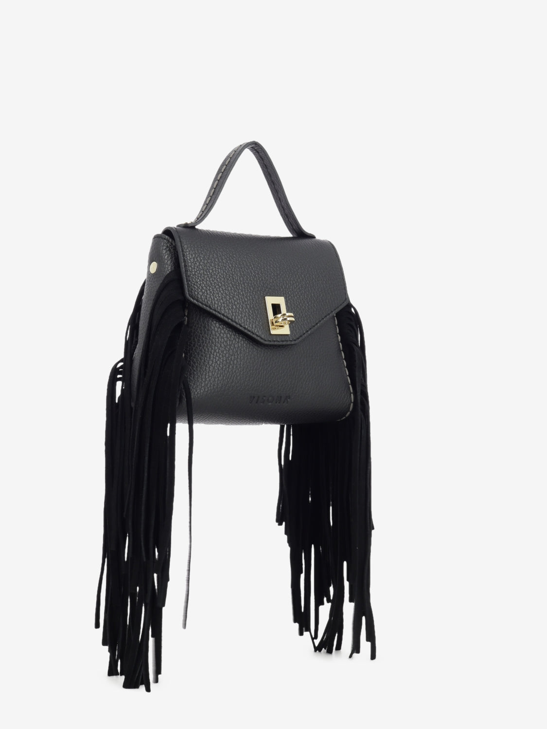Borsa mini California nera