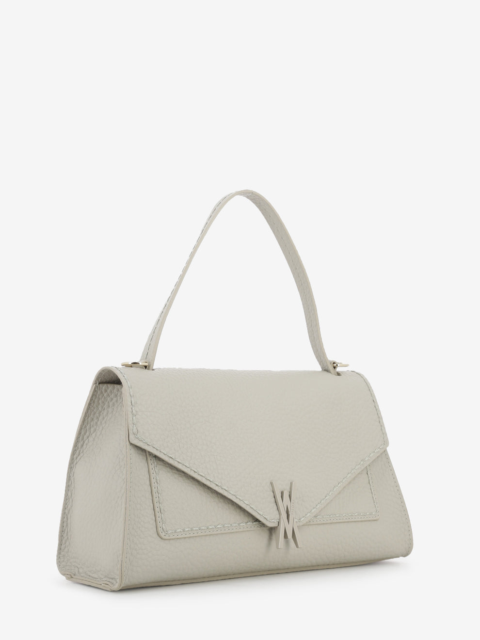 Borsa Queen con patta beige