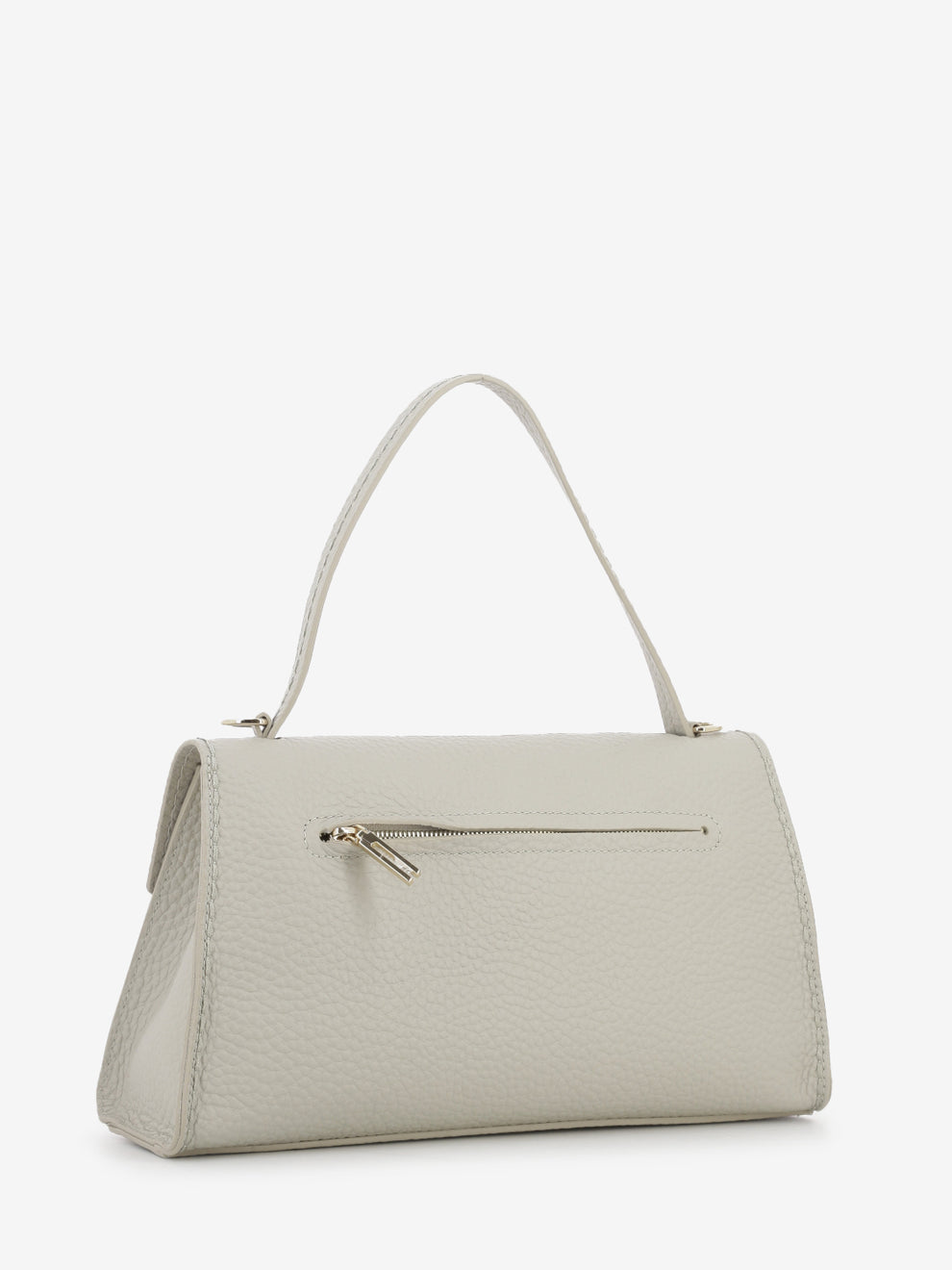 Borsa Queen con patta beige