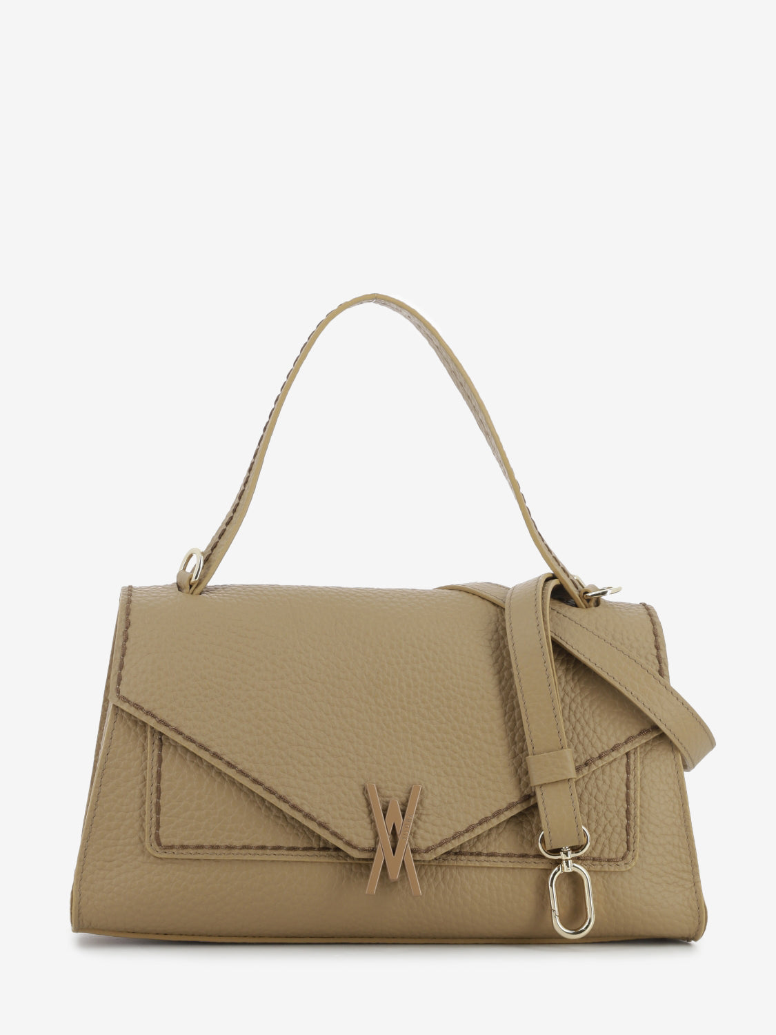 Borsa Queen con patta tan