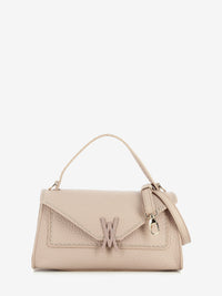 Borsa Queen in pelle rosa