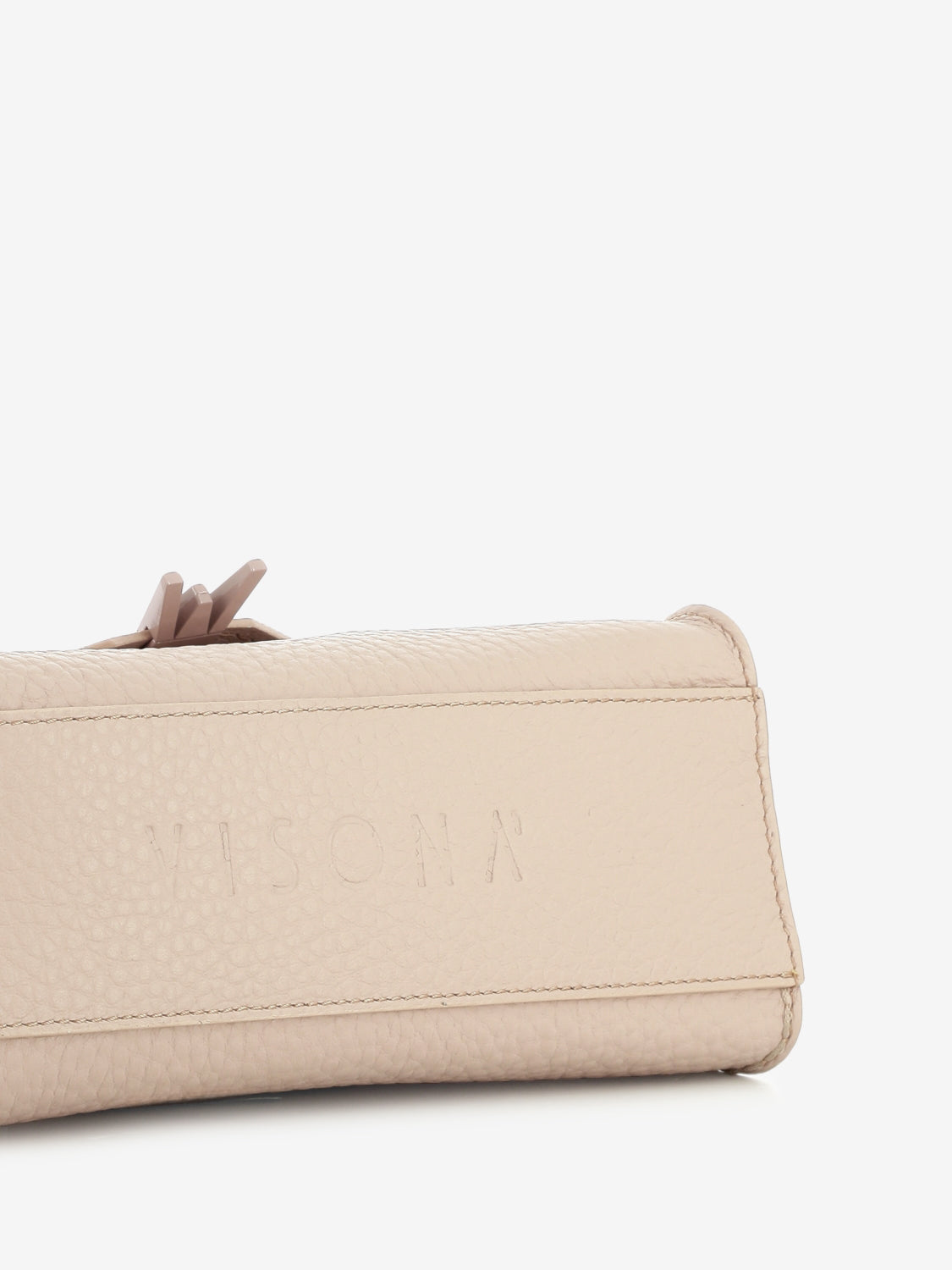 Borsa Queen in pelle rosa