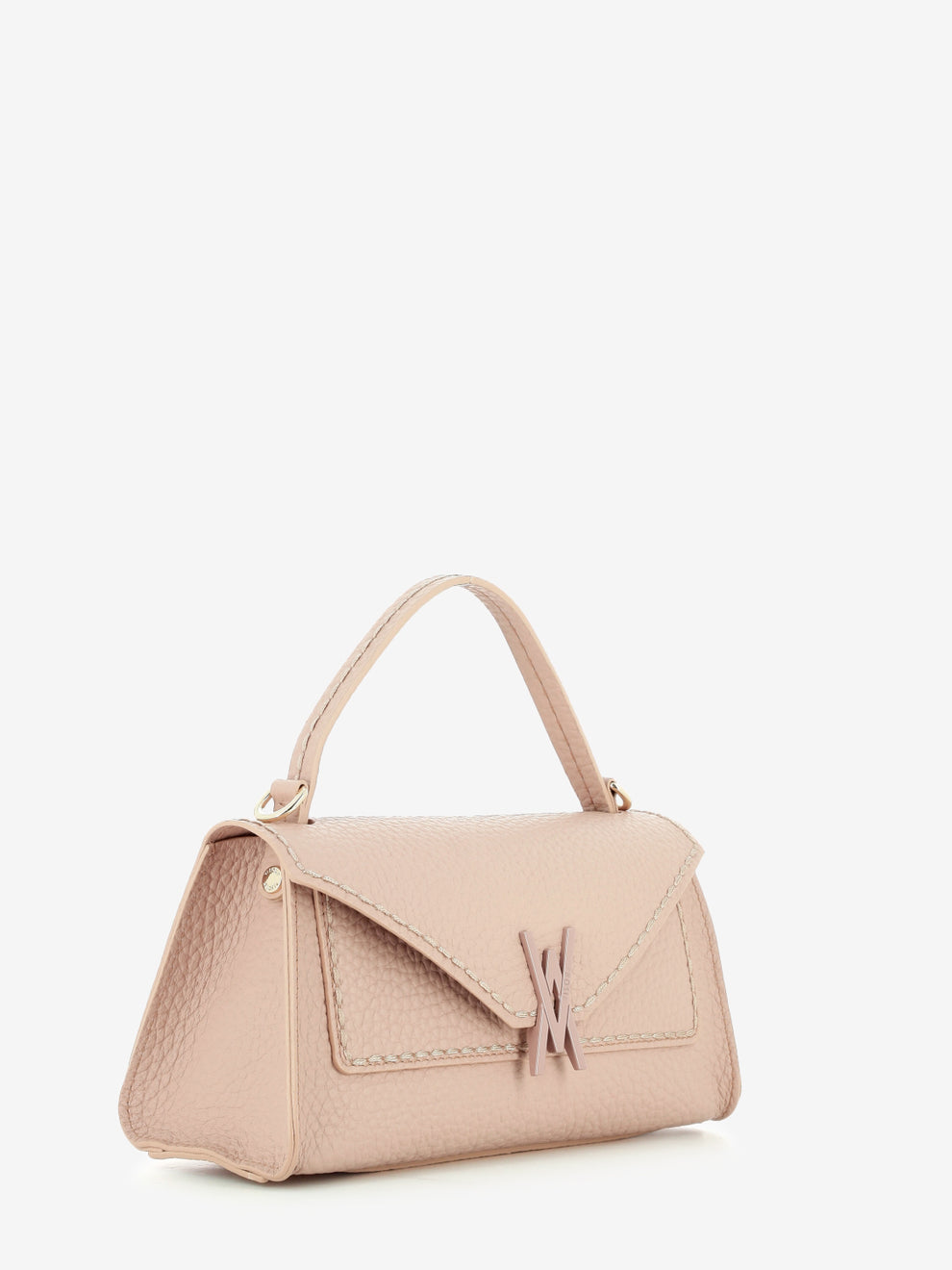 Borsa Queen in pelle rosa