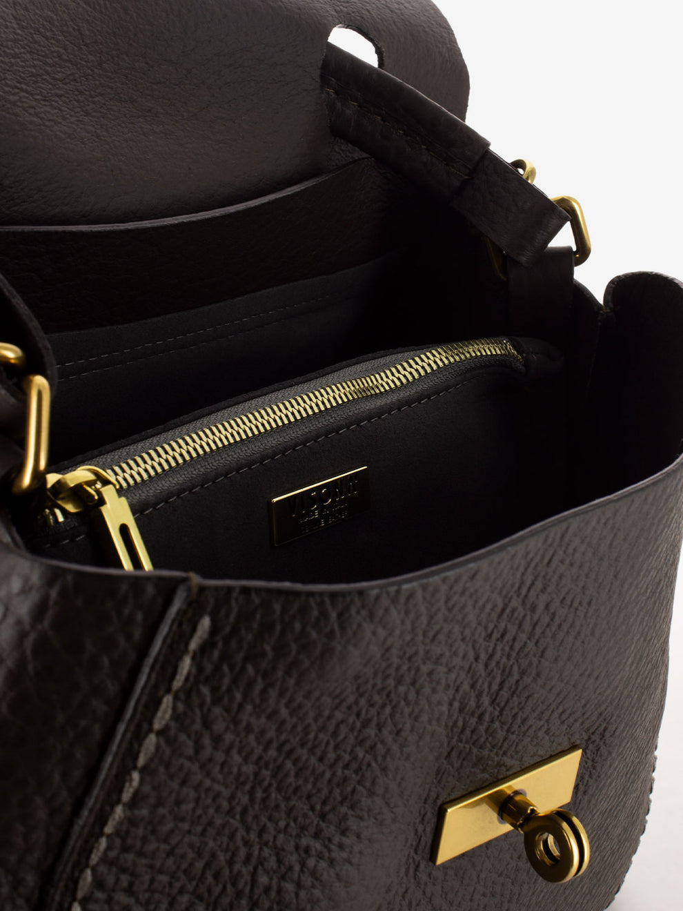Borsa Queen large testa di moro