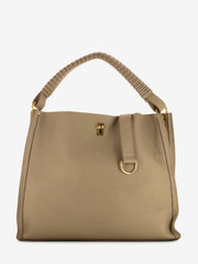 PLINIO VISONA' - Borsa Queen Santorini beige