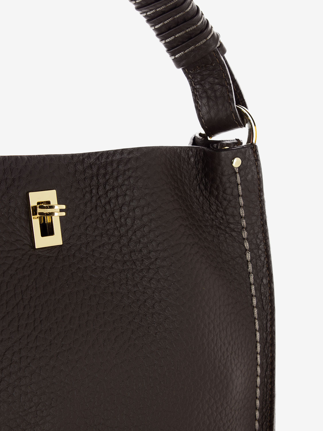 Borsa Queen testa di moro