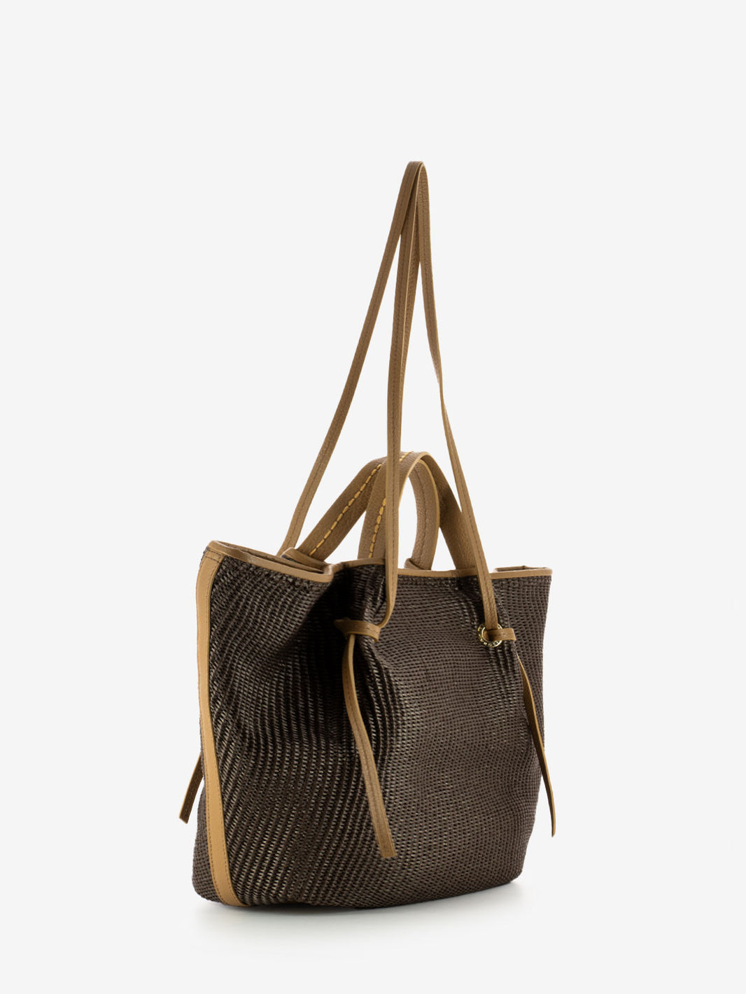 Ebony Raffia Bag