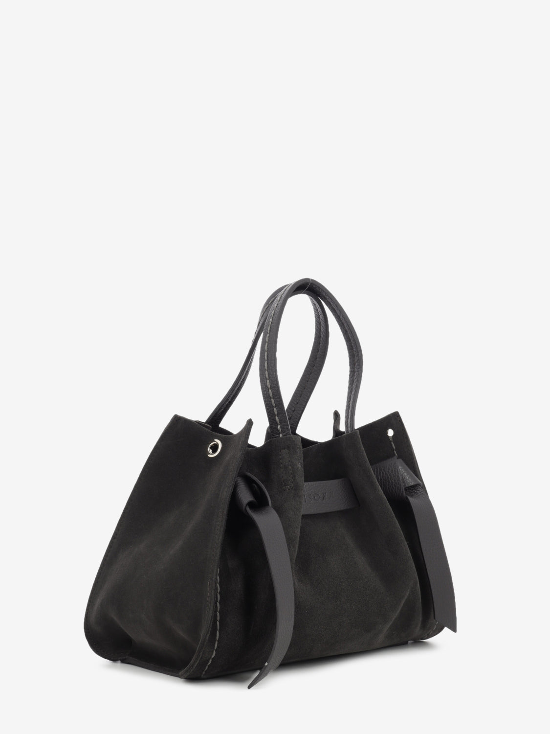 Borsa Vittoria camoscio ebony