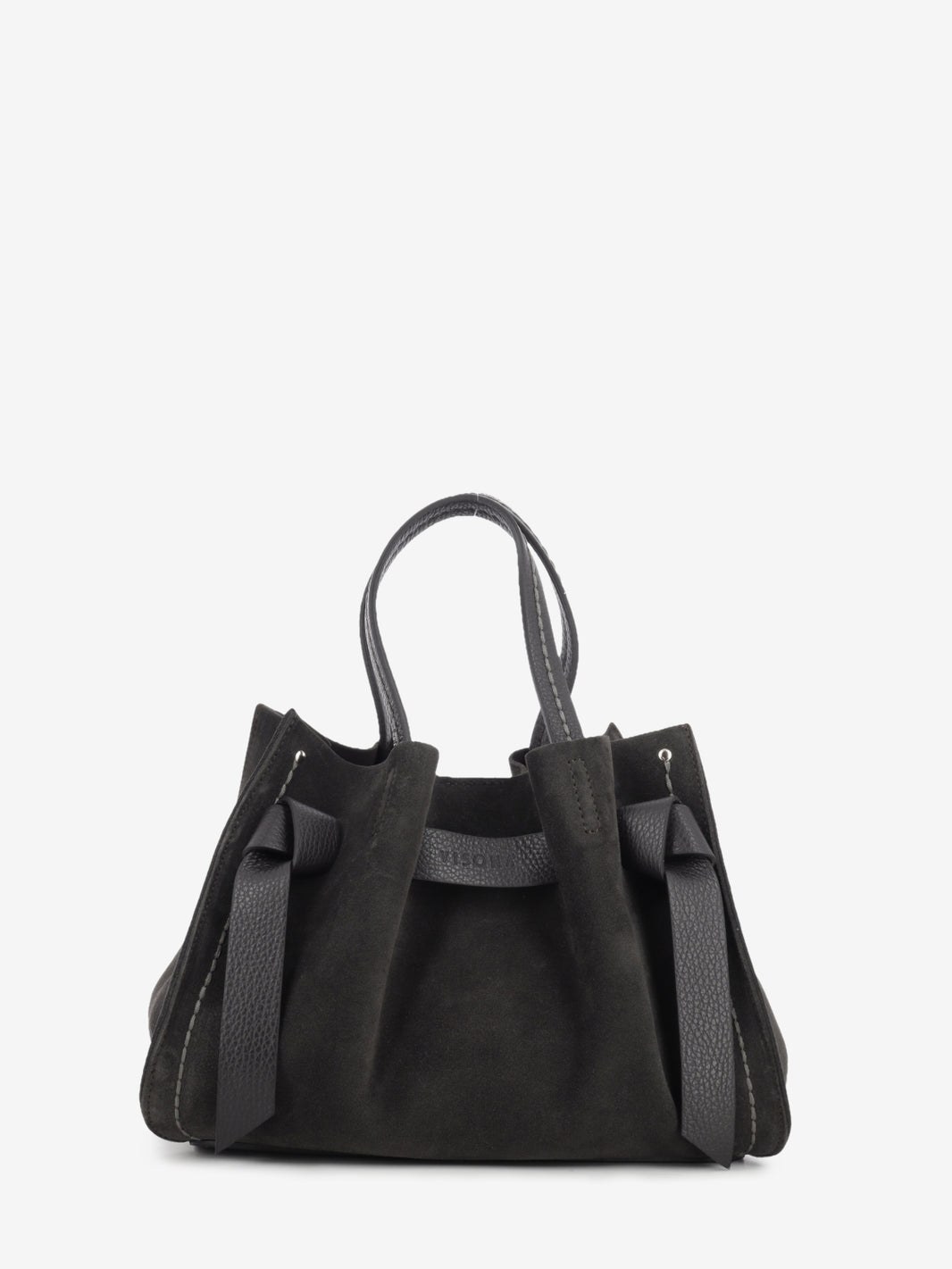Borsa Vittoria camoscio ebony