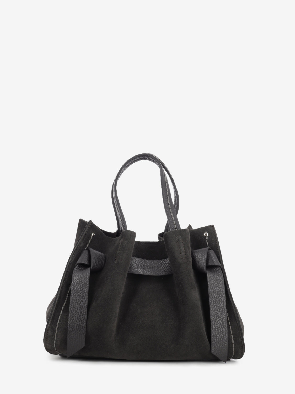 Borsa Vittoria camoscio ebony